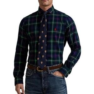 Polo by Ralph Lauren Men's Navy Plaid Shirt